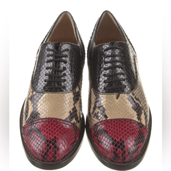 Marc Jacobs Python Brogues - 37.5 - Picture 2 of 11